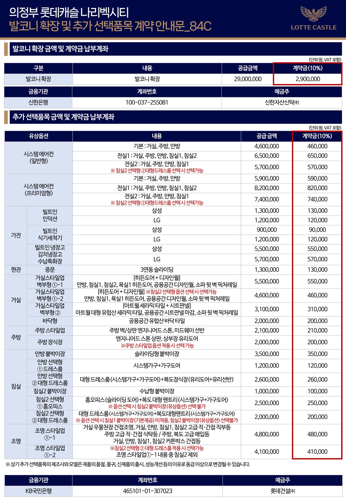 의정부 롯데캐슬004옵션계약안내문